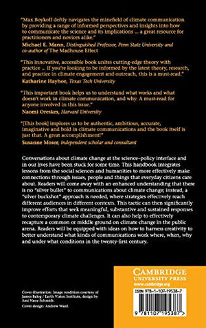 Creative (Climate) Communications: Productive Pathways for Science, Policy and Society,Used