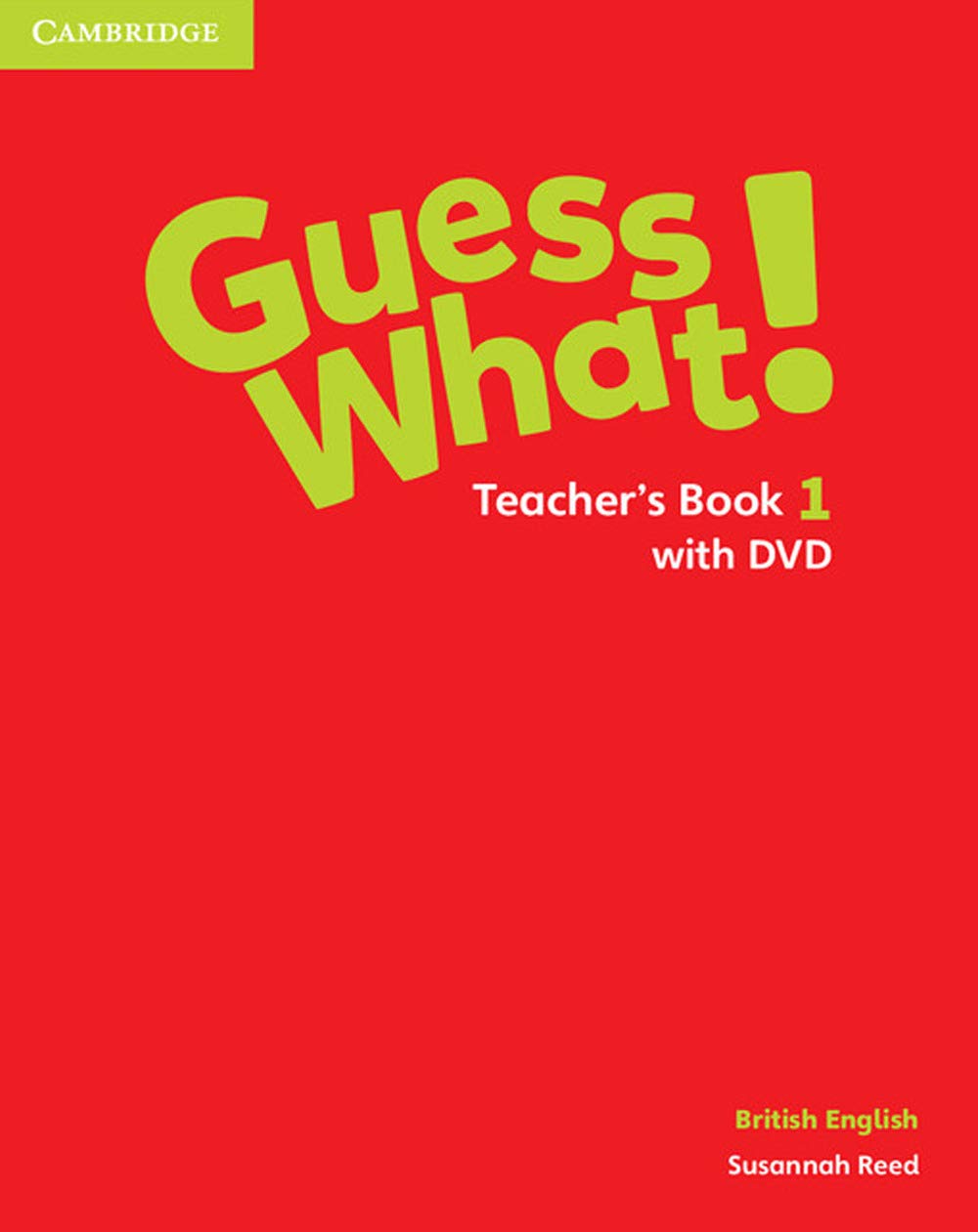 Guess What! Level 1 Teacher's Book with DVD British English,Used
