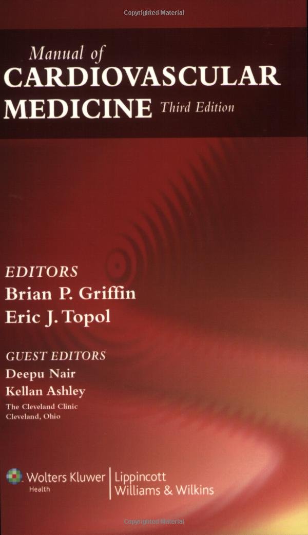 Manual of Cardiovascular Medicine,Used