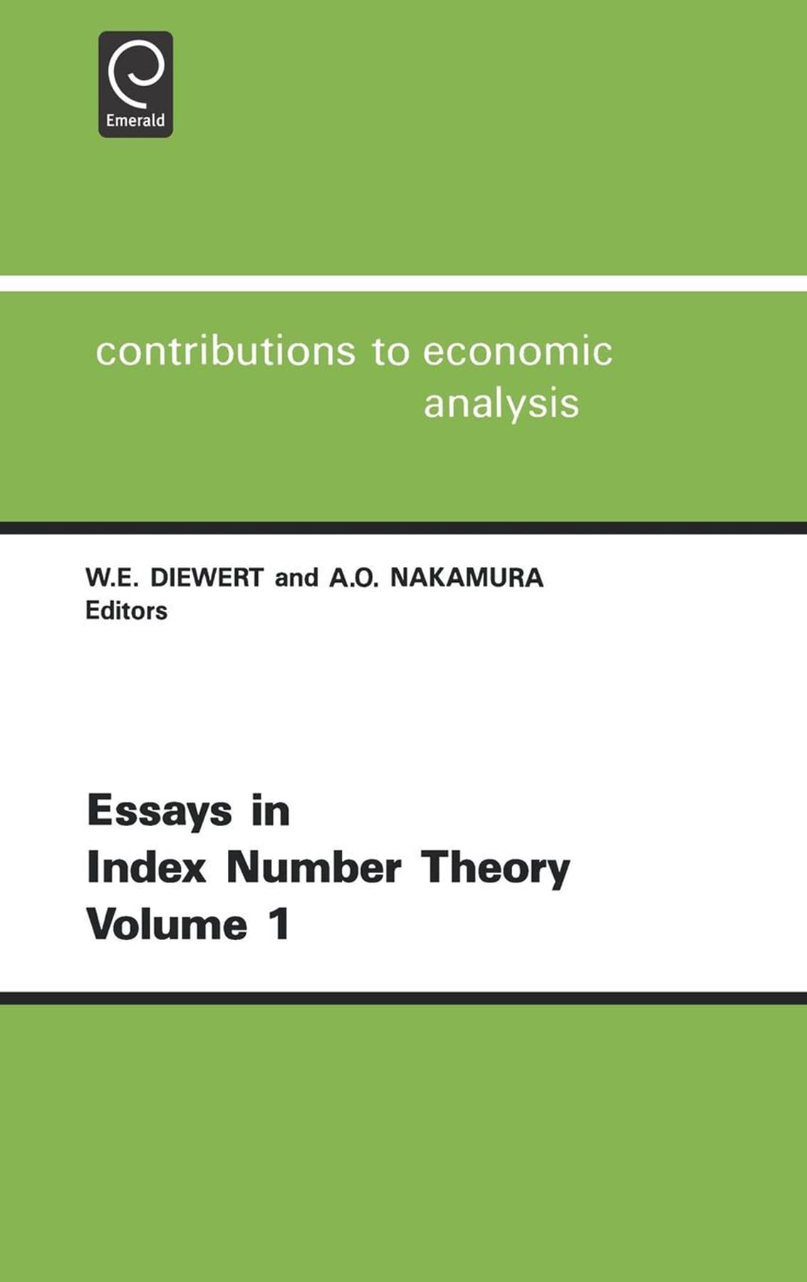 Essays in Index Number Theory (Contributions to Economic Analysis, 217),Used