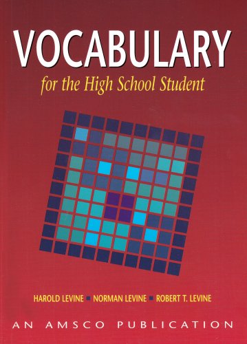 Vocabulary for the High School Student,Used