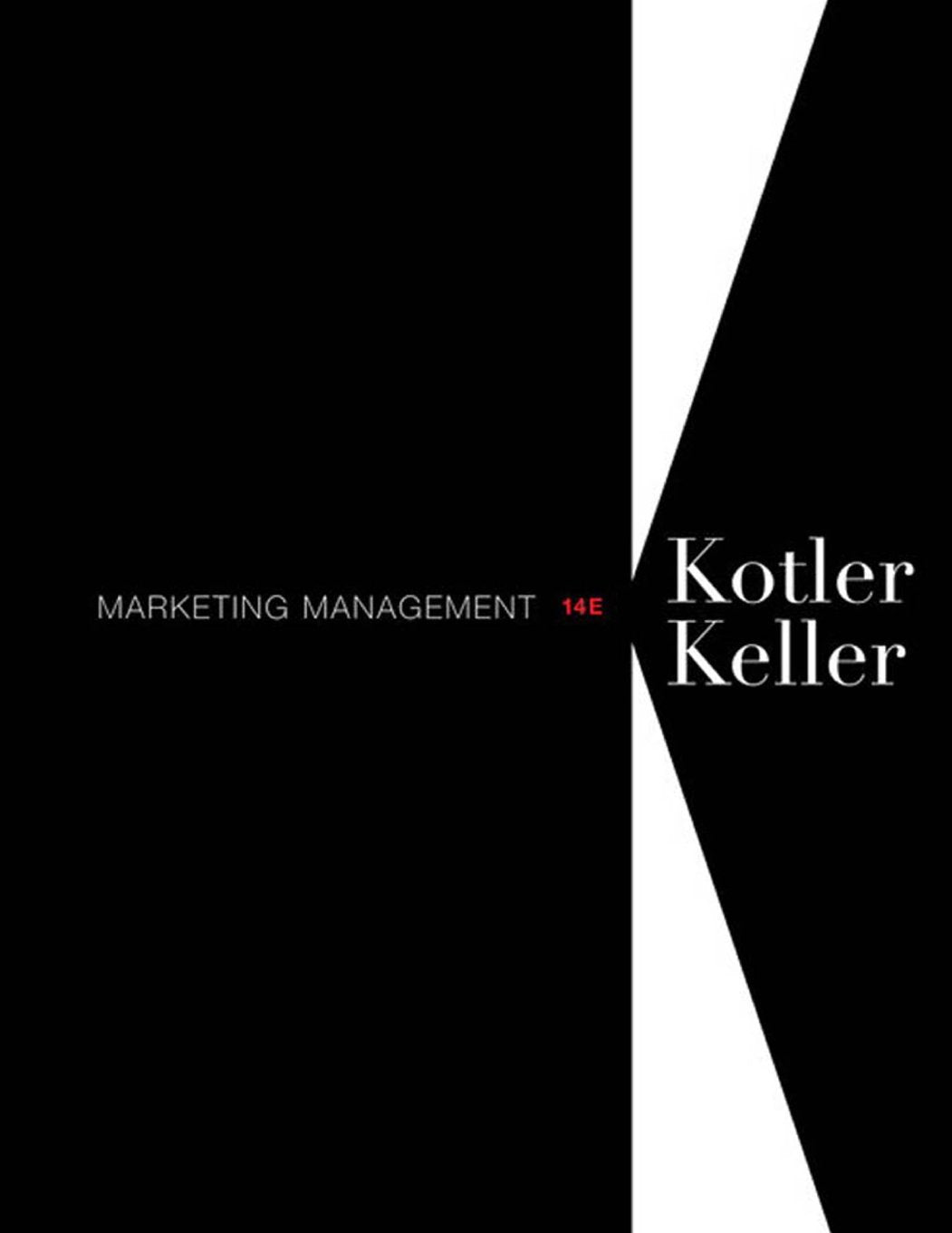 Marketing Management (14Th Edition),New