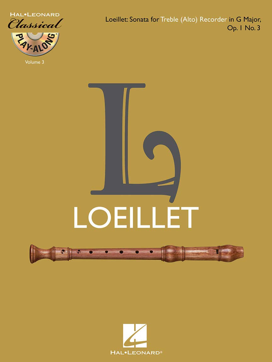 Treble Recorder Sonata in G Major, Op. 1, No. 3: Classical PlayAlong Volume 3 (Classical Playalong, 3),Used