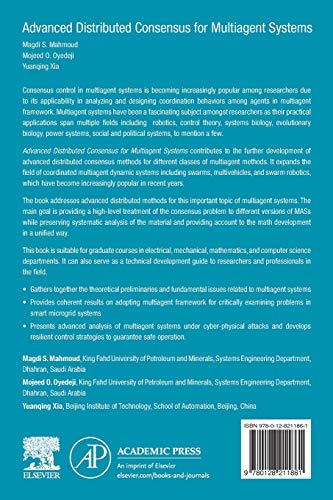 Advanced Distributed Consensus for Multiagent Systems,Used