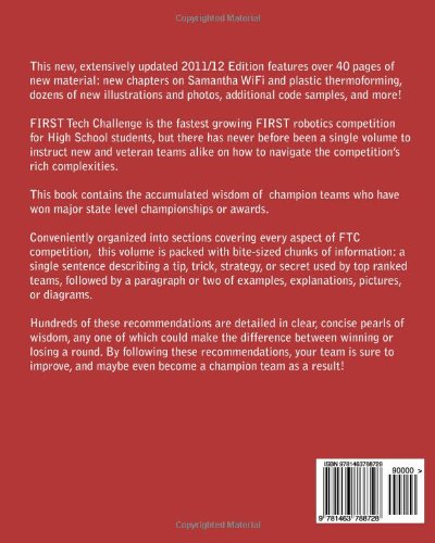 Ftc Robotics: Tips, Tricks, Strategies, and Secrets (2011/12 Edition),Used