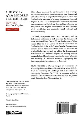 A History of the Modern British Isles, 15291603: The Two Kingdoms,Used