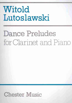 Dance Preludes: Clarinet and Piano,Used