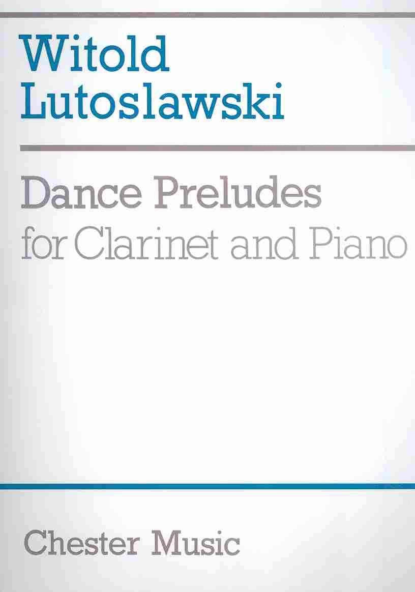 Dance Preludes: Clarinet and Piano,Used