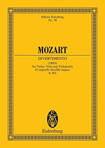String Trio, K. 563: in EFlat Major,Used