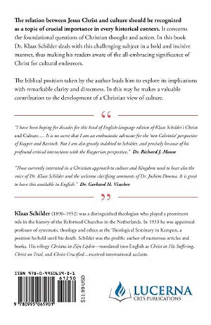 Christ and Culture: Annotated by Jochem Douma,Used