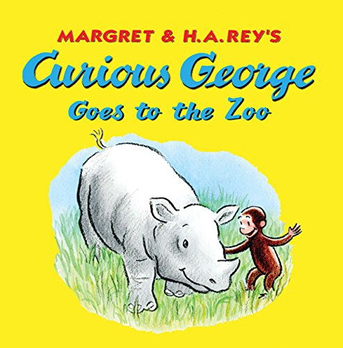 Curious George Goes to the Zoo 8x8,Used