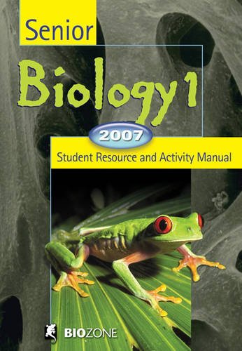 Senior Biology 1 2007 Student Resource And Activity Manual,Used