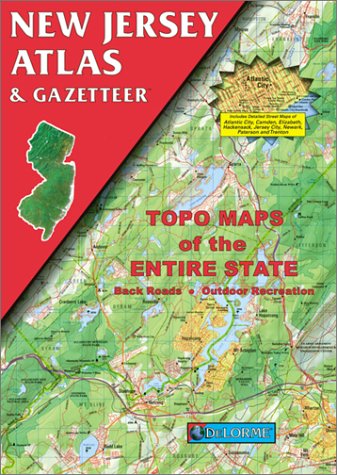 New Jersey Atlas & Gazetteer,Used