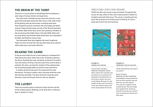 The Illuminated Tarot: 53 Cards For Divination & Gameplay (The Illuminated Art Series),New