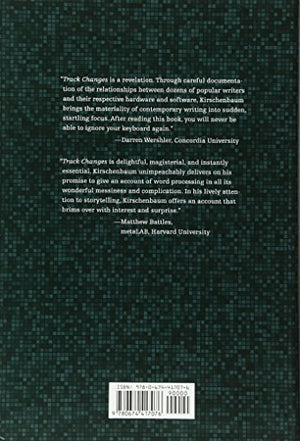 Track Changes: A Literary History Of Word Processing-new