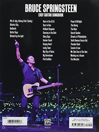 Bruce Springsteen Easy Guitar Songbook: Easy Guitar TAB,New