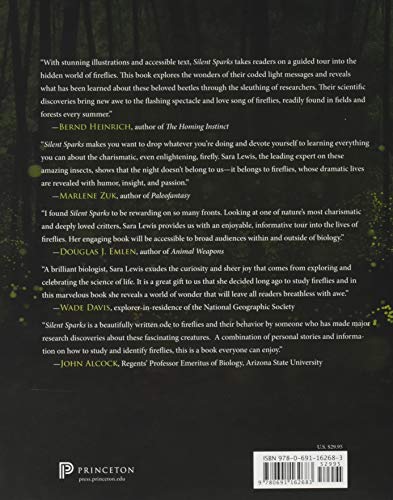 Silent Sparks: The Wondrous World of Fireflies,Used