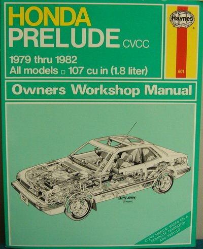 Honda Prelude owners workshop manual,Used