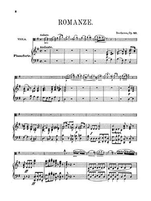 Two Romances, Op. 40, 50 (Kalmus Edition),Used