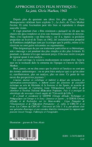 Approche d'un film mythique : La jete, Chris Marker, 1962 (French Edition),Used