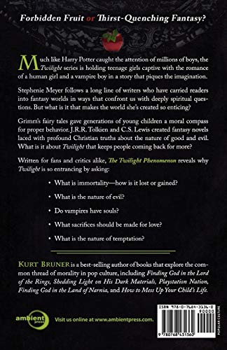 The Twilight Phenomenon: Forbidden Fruit or Thirst Quenching Fantasy,Used