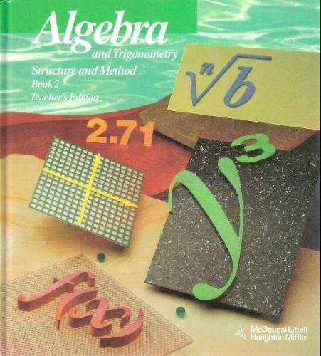 Algebra and Trigonometry: Structure and Method: 2,Used