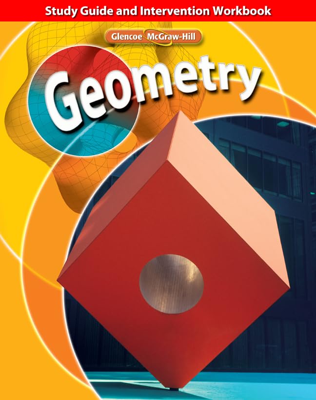 Geometry, Study Guide and Intervention Workbook (MERRILL GEOMETRY),Used