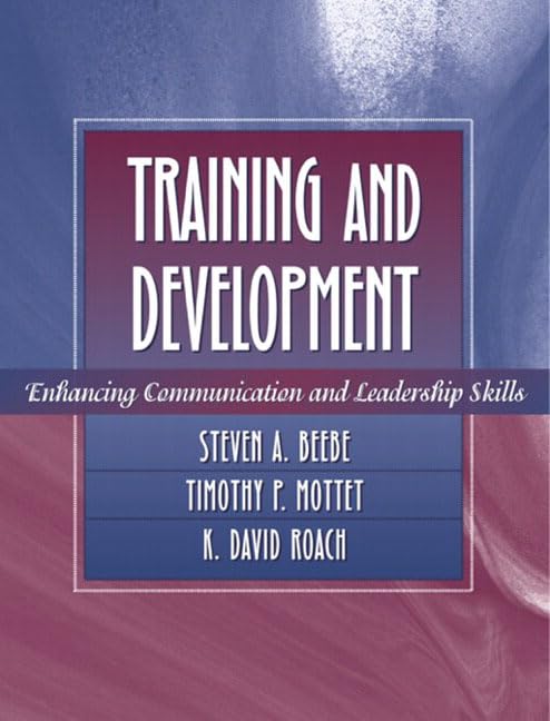 Training and Development: Enhancing Communication and Leadership Skills,Used