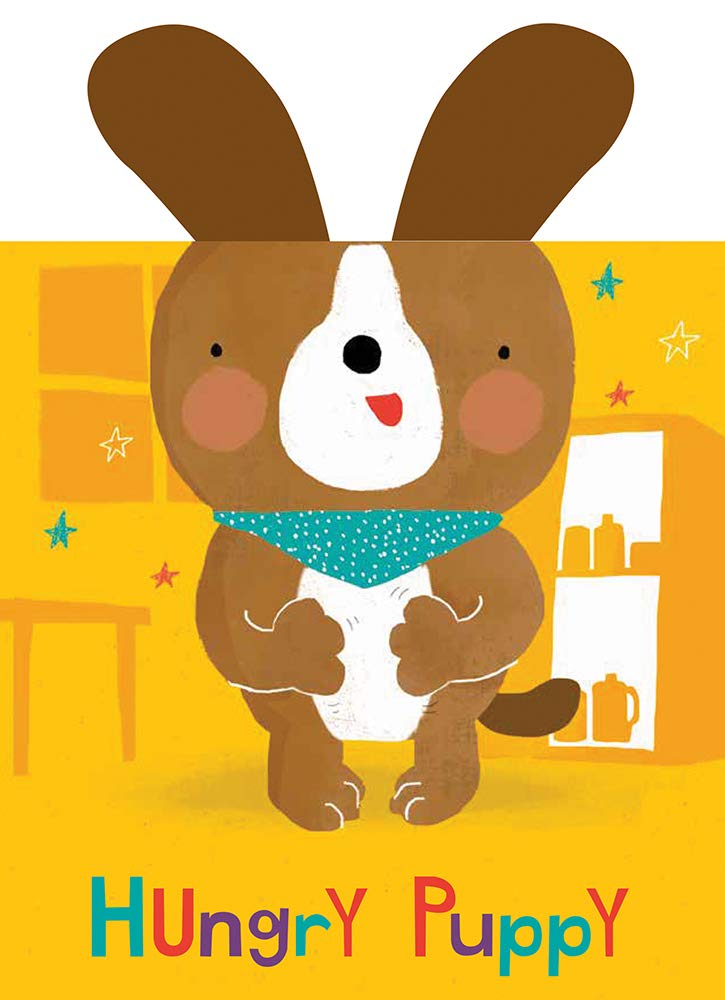Hungry Puppy: Board Books with Plush Ears (Snuggles),Used