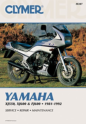 Clymer Yamaha Xj550, Xj600 & Fj600 19811992: Service, Repair, Maintenance,Used