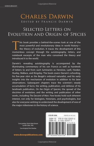 Selected Letters on Evolution and Origin of Species,Used