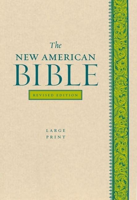 The New American Bible Revised Edition, Large Print Edition,New