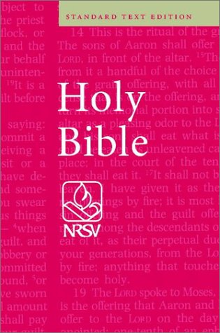 NRSV Standard Text Burgundy Hardcover NRHB,New