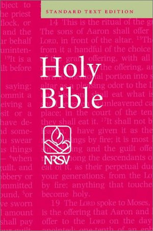 NRSV Standard Text Burgundy Hardcover NRHB,Used