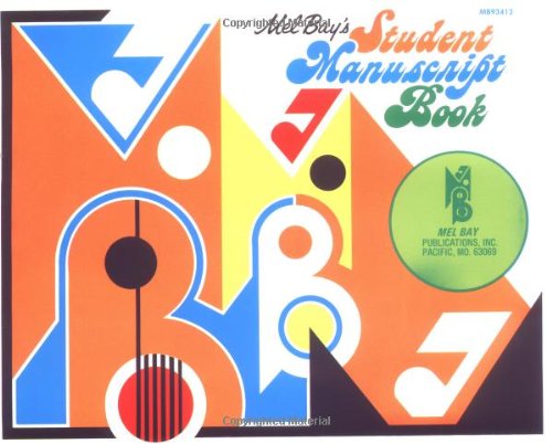 Students Manuscript Book: 6Stave,Used