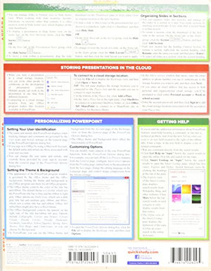 Microsoft Powerpoint 2016 (Quick Study Computer),Used