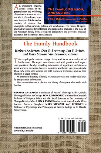 The Family Handbook (Family, Religion, and Culture),Used