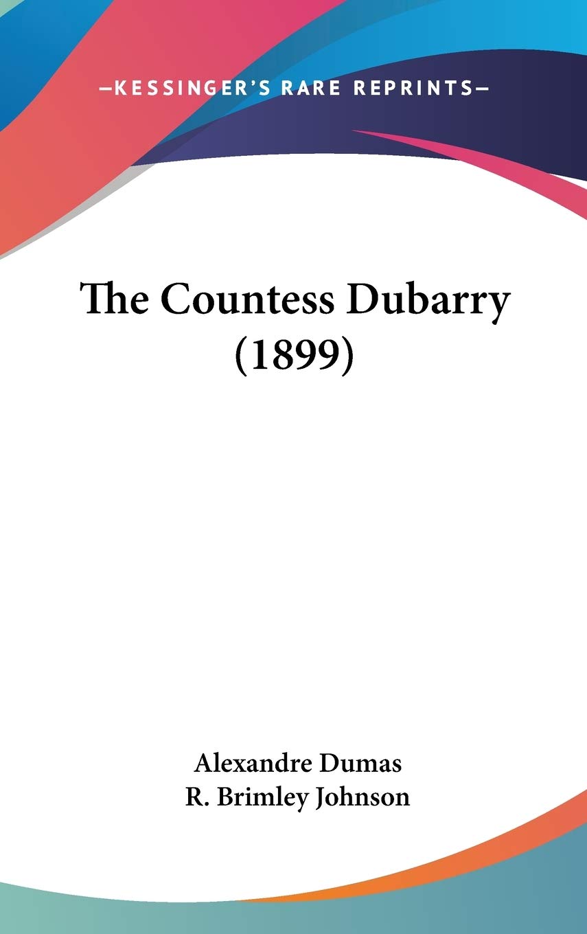 The Countess Dubarry (1899),New