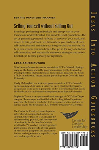 Selling Yourself without Selling Out: A Leader's Guide to Ethical SelfPromotion,Used