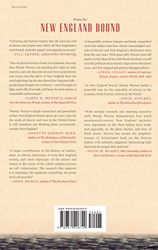 New England Bound: Slavery and Colonization in Early America,Used