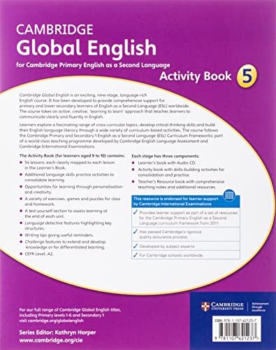 Cambridge Global English Stage 5 Activity Book: for Cambridge Primary English as a Second Language (Cambridge Primary Global Eng,Used