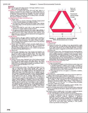 29 CFR 1910 OSHA General Industry Regulations,Used