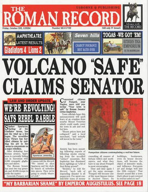 The Roman Record: Hot News from the Swirling Mists of Time (Newspaper Histories Series),Used