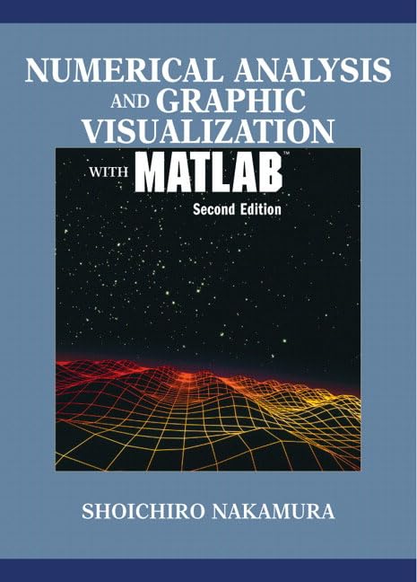 Numerical Analysis and Graphic Visualization With Matlab,Used