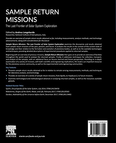 Sample Return Missions: The Last Frontier of Solar System Exploration,Used