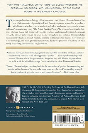 The Best Poems Of The English Language: From Chaucer Through Robert Frost,Used