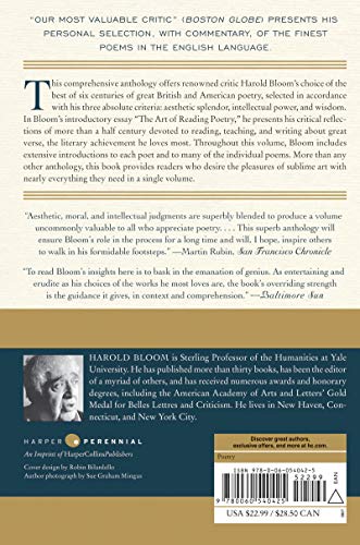 The Best Poems Of The English Language: From Chaucer Through Robert Frost,Used