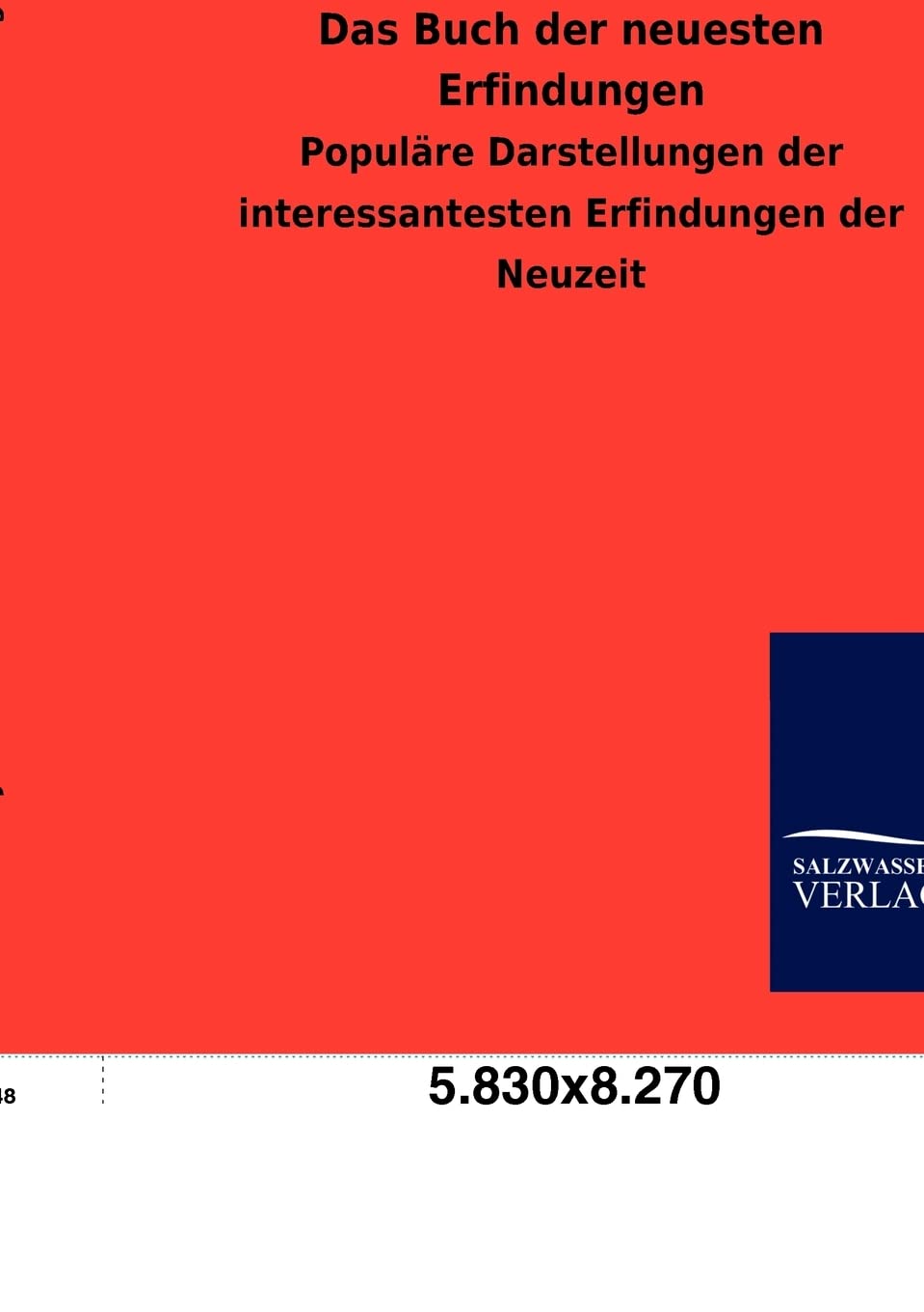 Das Buch der neuesten Erfindungen (German Edition),Used