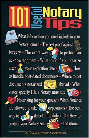 101 Useful Notary Tips,Used