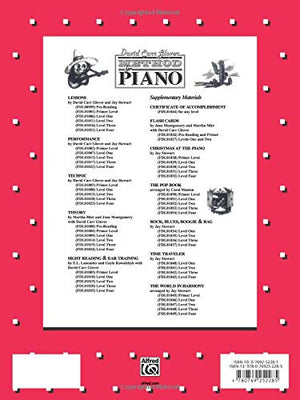 David Carr Glover Method for Piano Performance: Level 2,Used